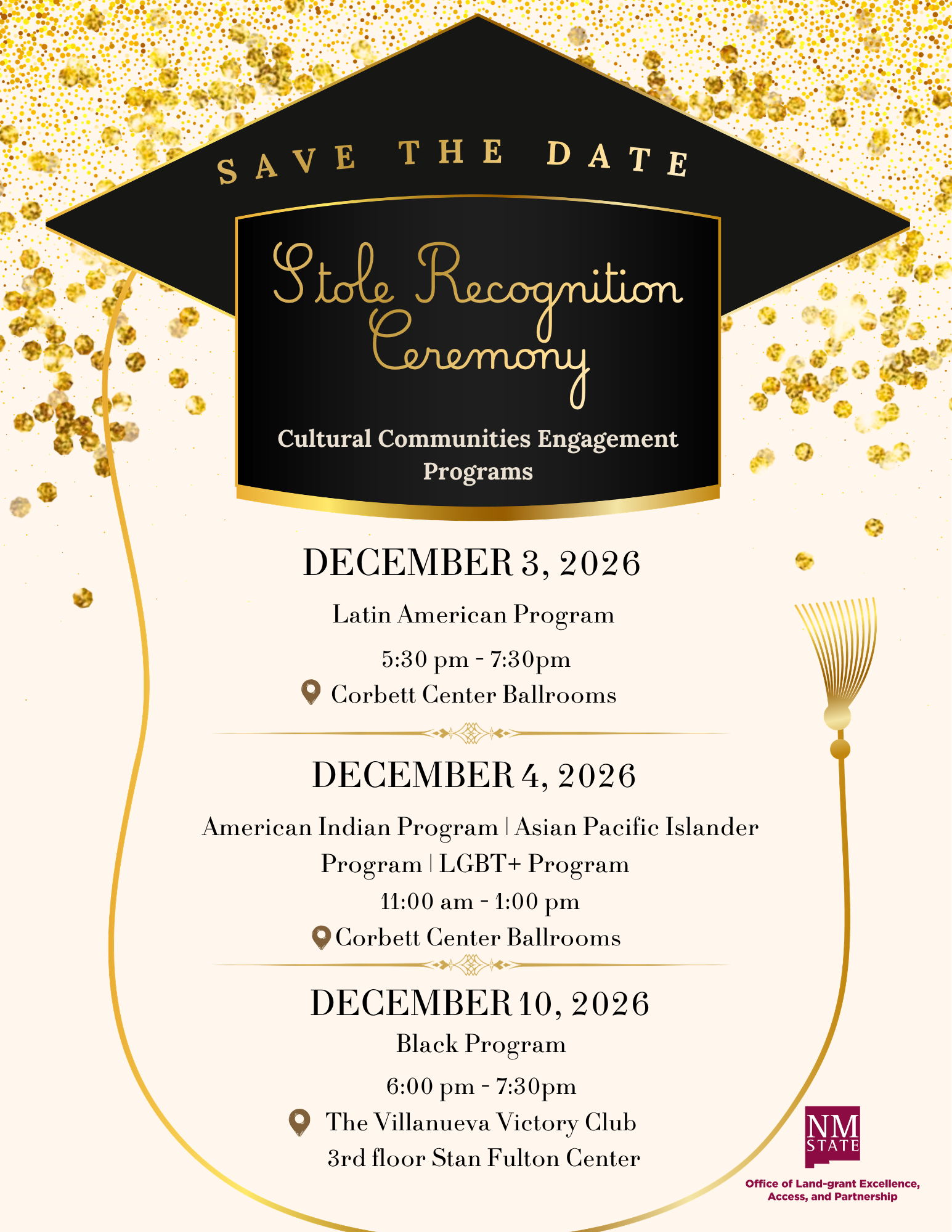 Fall2026-Stole Recognition Ceremony